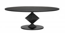 Noir GTAB565MTB - Katana Dining Table, Matte Black, 79"W (GTAB565MTB )