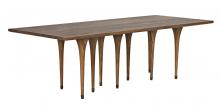 Noir GTAB584DW - Shifter Dining Table, Dark Walnut, 105"W (GTAB584DW )