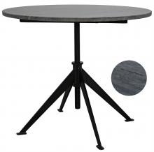 Noir GTAB610-ML - Matilo Table, Matte Black, 30"W GTAB610-ML