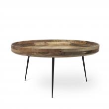 Mater 1611 - Bowl Table, Natural Lacquer, 29.5"W 01611