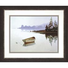 Paragon 13369 - Daydream Framed Art, Gray, Brown Frame Color, 46"W 13369