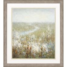 Paragon 13374 - Endless Fields Framed Art, Brown, Silver Frame Color, 42"W 13374