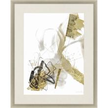 Paragon 14033 - Tangled Wire I Framed Art, Gray, Silver Frame Color, 34"W 14033