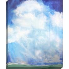 Paragon 14649 - Beautiful Gallery Wrapped Canvas, Blue, 40"W 14649