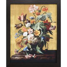 Paragon 14904 - Still Life Luxe Framed Art, Yellow, Brown, Brown Frame Color, 37"W 14904