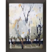 Paragon 15022 - Silversong Birch I Framed Art, White, Brown Frame Color, 35"W 15022