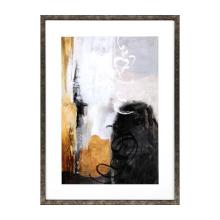 Paragon 15048 - Oxidize - Express Framed Art, Gray, Brown Frame Color, 34"W 15048