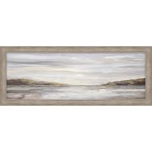 Paragon 15129 - Nolton Haven Framed Art, Gray, Silver Frame Color, 52"W 15129