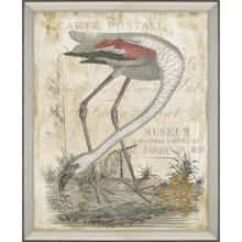 Paragon 15281 - Flamingo Framed Art, Gray, Silver Frame Color, 40"W 15281