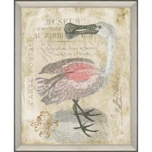 Paragon 15282 - Spoonbill Framed Art, Gray, Silver Frame Color, 40"W 15282