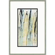 Paragon 15436 - Thicket 1 Framed Art, Blue, Silver Frame Color, 24"W 15436