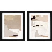 Paragon 15461 - Yukon I Framed Art, Set of 2, Beige, Black Frame Color, 26"W 15461