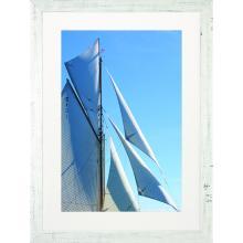 Paragon 15511 - Breeze Framed Art, Blue, White Frame Color, 38"W 15511