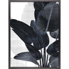 Paragon 15543 - Palm Noir I Framed Art, Blue, Black Frame Color, 39"W 15543