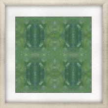 Paragon 15705 - Morphology I Framed Art, Green, Gold Frame Color, 35"W 15705