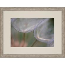 Paragon 15763 - Drifting Framed Art, White, Silver Frame Color, 44"W 15763