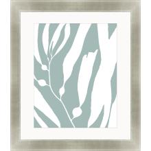 Paragon 15813 - Seagrass I Framed Art, Green, Silver Frame Color, 37"W 15813