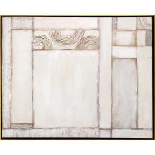 Paragon 22609 - Tonal Swift Canvas, White, Gold Frame Color, 52"W 22609