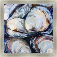 Paragon 22660 - Salty I Framed Art, Blue, Silver Frame Color, 41"W 22660