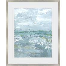 Paragon 22664 - Verdant Escapes I Framed Art, Green, Silver Frame Color, 42"W 22664