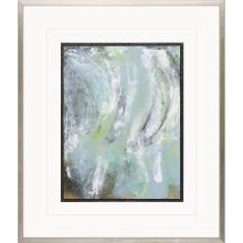 Paragon 22686 - Groundwater I Framed Art, Blue, Silver Frame Color, 32"W 22686