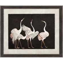 Paragon 2790 - Courting Dance Framed Art, Black, Brown Frame Color, 45"W 2790