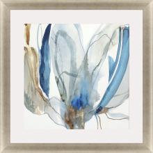 Paragon 31057 - Refined I Framed Art, Blue, Gold Frame Color, 43"W 31057