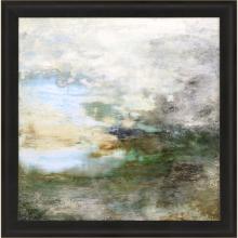 Paragon 31061 - Oceana I Framed Art, Blue, Brown Frame Color, 35"W 31061