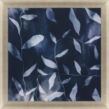 Paragon 31071 - Shadowy Vines I Framed Art, Blue, Gold Frame Color, 37"W 31071