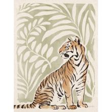 Paragon 31106 - Jungle Cats II Canvas, Orange, 36"W 31106