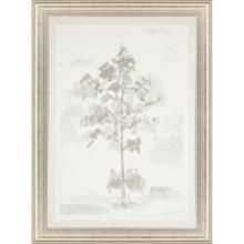 Paragon 3950 - Tree 1 Framed Art, Gray, Silver Frame Color, 41"W 3950