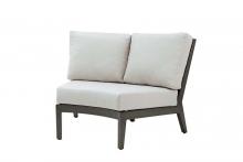 Ratana FN54452ASG-C-FO5116 - Lucia Sectional Wedge Corner, Taupe, Ash Gray Frame, 50"W FN54452ASG-C-FO5116