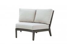 Ratana FN54452ASG-C-FO5115 - Lucia Sectional Wedge Corner, Canvas, Ash Gray Frame, 50"W FN54452ASG-C-FO5115