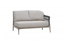 Ratana FN60152LPR-R-FO5115 - Coconut Grove Sectional 2-Seater Right Arm, Canvas, Pearl Frame, Lithium Pearl D