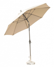 Ratana UM00906BRZ/D - Patio Umbrella 9? Aluminium w/Fiberglass Ribs