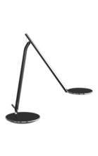 Humanscale NF3EBB - Infinity Task Lamp, 1-Light, LED, Ash Black, 17.5  34 H NF3EBB