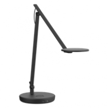 Humanscale NX3EQB - Nova Task Lamp, 1-Light, Extended Arms, LED, Jet Black, 15.8  34 H NX3