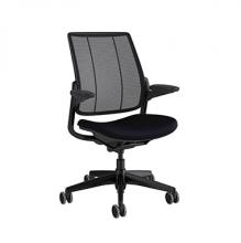 Humanscale S413BM10CF10------ - Diffrient Smart Task Chair, Black Seat, Black Monofilament Mesh Back,