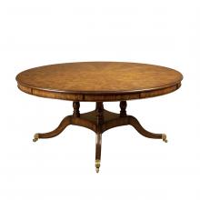 Maitland-Smith 8103-35 - Roundabout Dining Table, Aged Regency Mahogany, 88"W 8103-35