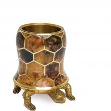 Maitland-Smith 8109-12 - Turtle Wine Holder, Polished Brass, 6"W 8109-12