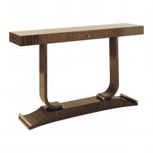 Maitland-Smith 8116-34 - Decoratif Console Table, Wood, Brass Accents, 57"W 8116-34