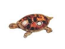 Maitland-Smith 8199-10 - Young Turtle Sculpture, Brass, 8"W 8199-10