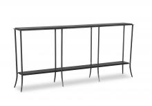 Maitland-Smith 8301-34 - Elan Console Table, Black, 72"W 8301-34