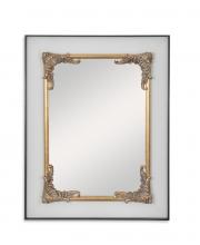 Maitland-Smith 8354-28 - Exemplar Mirror, Gold Leaf, Black, 40"W 8354-28