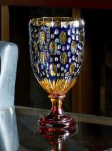 Maitland-Smith 8356-21 - Aqueous Vase, Blue, 12.5"H 8356-21