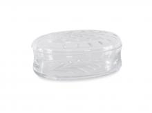 Maitland-Smith 8363-21 - Oliver Dish, Crystal, 8"W 8363-21