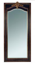 Maitland-Smith 88-0137 - Majorca Mirror, Ash Wood Veneer, Venetian Gold Trim, 42"W 88-0137