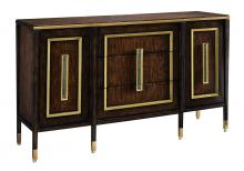 Maitland-Smith 88-0315 - Lyric Dresser, Cherry, Satin Brass Trim, 68"W 88-0315