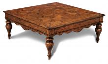 Maitland-Smith 89-0606 - Dolly Cocktail Table, Distressed Wood, 48"W 89-0606