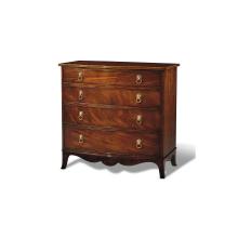 Maitland-Smith 89-0803 - Hemingway Chest, Mahogany, Brass Handles, 40"W 89-0803